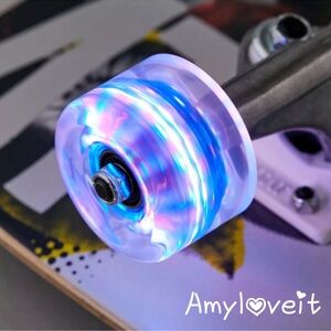 Volcanic Light-Up Skateboard Wheels RoadStar: 60mm